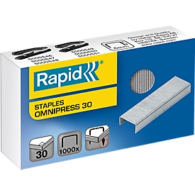 Rapid staples Omnipress 30, 1000 pieces