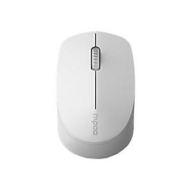 Rapoo M100 Silent - Maus - ergonomisch - optisch - 3 Tasten - kabellos