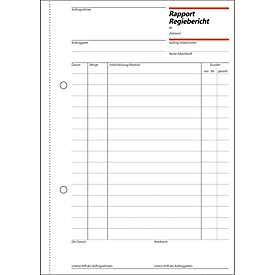 Rapports/comptes rendus RP510 sigel®, format A5 portrait, 100 feuilles