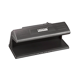 ratiotec® Soldi 120 biljet validator, voor alle valuta's, met 3 W UV-LED, L 185 x B 85 x H 79 mm, zwart