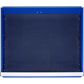 Rau antislipmat XL, B 680 x D 560 x H 2 mm, fronthoogte 60-360 mm, plaatstaal, blauw