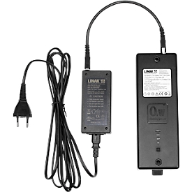 Rau Boîtier de batterie pour tables de travail réglables en hauteur Adlatus 150/300/600, avec alarme de batterie & affichage LED, 2,2 Ah/53 Wh, L 200 x P 70 x H 40 mm