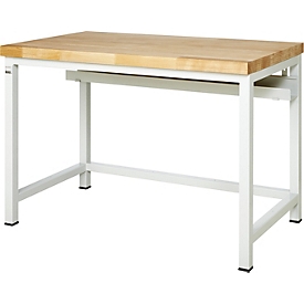 Rau Kabelwanne, B 1250–2000 x T 125 x H 200 mm, Stahlblech, 10 kg, lichtgrau