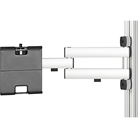 Rau tablethouder, 7-13 inch, verstelbaar 160-300 mm, VESA MIS-D 75/100, 10 kg, polypropeen, zwart