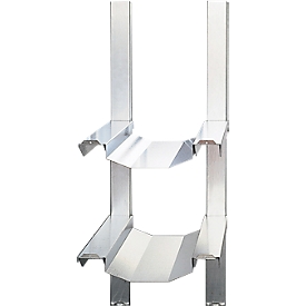 Rayonnage pour fûts, pour armoire de stockage pour matières dangereuses Safe Master, pour 2 fûts de 50 ou 60 L, demi-largeur