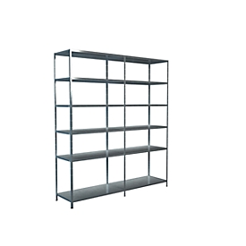 Rayonnage sans boulon, H 2300 x L 2000 x P 500, galvanisé