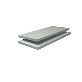 Rayonnages supplémentaires, pour rayonnages à emboîter, l. 800 x P 350 mm, blanc