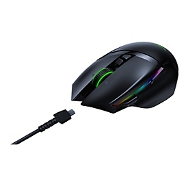 Razer Basilisk Ultimate - Maus - Für Rechtshänder - optisch - 11 Tasten - kabellos, kabelgebunden