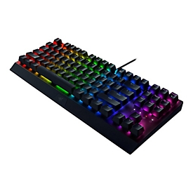 Razer BlackWidow V3 Tenkeyless - Tastatur - Hintergrundbeleuchtung - USB - Deutsch - Tastenschalter: Razer Green