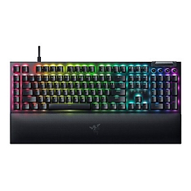 Razer BlackWidow V4 - Tastatur - Hintergrundbeleuchtung - USB-C - USA - Tastenschalter: Razer Yellow