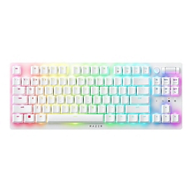 Razer DeathStalker V2 Pro - Tastatur - Ohne Zehnertastatur - Hintergrundbeleuchtung - kabellos - 2.4 GHz, Bluetooth 5.0, USB-C