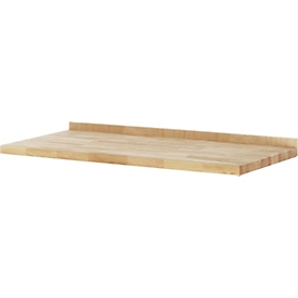 Rebord Rau, contreplaqué de hêtre, L 1000 x P 15 x H 100 mm, adapté aux plans de travail 40/50 mm, hêtre