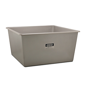 Rechteckbehälter Standard, GFK, 3300 l, grau