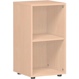 Regal PALENQUE, 2 OH, B 400 x T 400 x H 752 mm, Buche