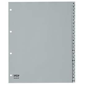 Register KolmaFlex XL, A4, A-Z, 24-teilig