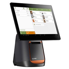 Registrierkasse SUNMI T2s, Android 9.0/SUNMI OS, 15,6″ Tochscreen, Thermodruck, USB/LAN/RJ-11/RJ-12/Micro-SD, inkl. 1 Jahr Autemio-Lizenz