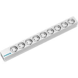 Regleta de enchufes, 9 compartimentos