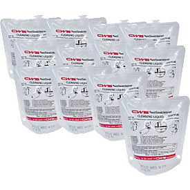 Reinigungsflüssigkeit, 12 Kunststoffbeutel à 300 ml