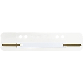 Reliures de document LEITZ®, polypropylène, format A5, 25 p., blanc