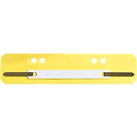 Reliures de document LEITZ®, polypropylène, format A5, 25 p., jaune