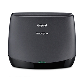 Repeater HX Gigaset, pour routeur DECT-/CAT-iq, Téléphonie VoIP portée doublée, re-keying