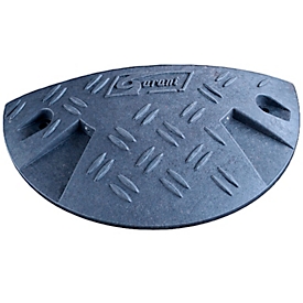 Resalto para pavimento, remate <10 km/h, negro