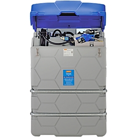Réservoir à AdBlue CUBE, système complet, diff. tailles, 1500 L, protection antidébordement, pompe électrique de 230 V