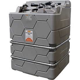 Réservoir de lubrifiant CEMO CUBE Indoor Basic, pompe électrique 230 V, 9 l/min, L 1200 x P 800 x H 1740 mm, volume de 1000 l