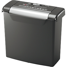Rexel Momentum S206 shredder P2, strip cut 6 mm, 9 l, 6 sheets cutting capacity, black