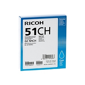 Ricoh GC 51CH - Hohe Ergiebigkeit - Cyan - original