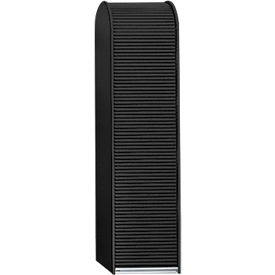 Rideau pour armoire haute l. 500 mm noir