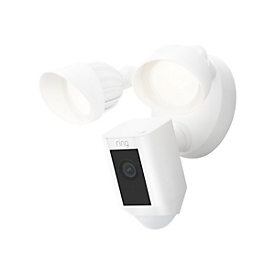 Ring Floodlight Cam Wired Plus - Netzwerk-Überwachungskamera - Außenbereich - wetterfest - Farbe (Tag&Nacht) - 1080p