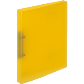 Ringbuch Kolma Easy, A4, KolmaFlex, halbtransparent, gelb