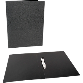 Ringbuch Kolma LineaVerde, A4, 2-Ring-Mechanik, mit Griffloch, 100 % Recyclingmaterial, schwarz