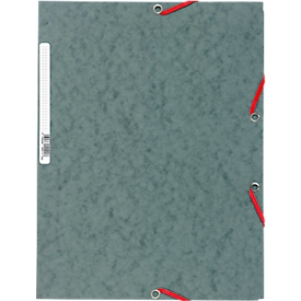 Ringhefter Biella Viria®, für DIN A4, bis 150 Blatt, 2 Ringe Ø 25 mm, mit Griffloch, L 255 x B 31 x H 320 mm, Pappe, grün