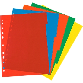 Ringmapindex PP A4 in kleur 5-delig