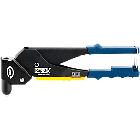 Rivet pliers Rapid RP60 MULTI ™, 360 °-head, for rivets with 3.2 / 4.0 / 4.8 mm, incl. measuring tools 3 drills, 150 rivets