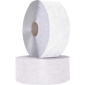 Road marking tape, self-adhesive, L 100 m x W 120 mm, white