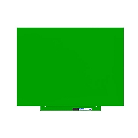 Rocada whiteboard Skincolor, gelakt, wandbevestiging, B 550 x H 750 mm, groen
