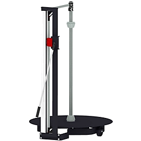 Rocholz cutting stand system, vertical, roller Ø 800 mm/cutting width 1000 mm