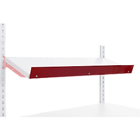 Rocholz Flex system stop edge, for shelves, 1000 mm width