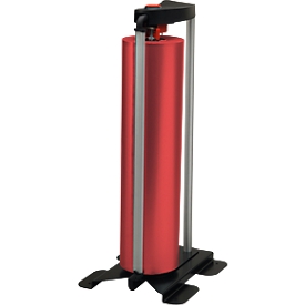 Rocholz Senkrechtabroller Vario 145, B 243 x T 290 x H 610 mm, für Rollen bis 500 mm Breite und Ø 240 mm