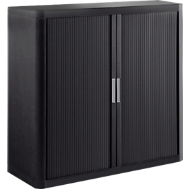 Roldeurkast - B 1100 x D 415 x H 1040 mm - antraciet/antraciet