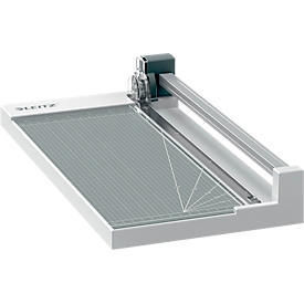Rollenschneider Leitz Precision Home Office A4, bis A4, bis 10 Blatt, Papierklemme, Ableselineal, Kunststoff und Stahl