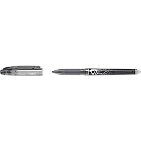 Rollerball Frixion Point, borrable, negro, 12 unidades
