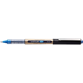 Rollerball Uni-ball oog, onuitwisbaar, 12 stuks, 0,65 mm, blauw