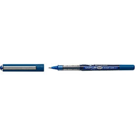Rollerball uni-ball UB EYE Ocean Care, lijndikte 0,4 mm, bal Ø 0,7 mm, documentbestendig, venster, 75% gerecycled kunststof, 12 stuks, schrijfkleur blauw