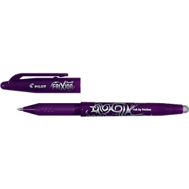 Rollerbalpen Frixion, paars, 12 stuks