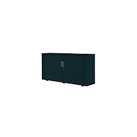 Rollladenschrank, 2 OH, 1teilig, ohne Mitteltrennwand, B 1350 mm, graphit