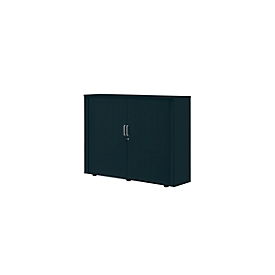 Rollladenschrank, 3 OH, 1teilig, ohne Mitteltrennwand, B 1350 mm, graphit